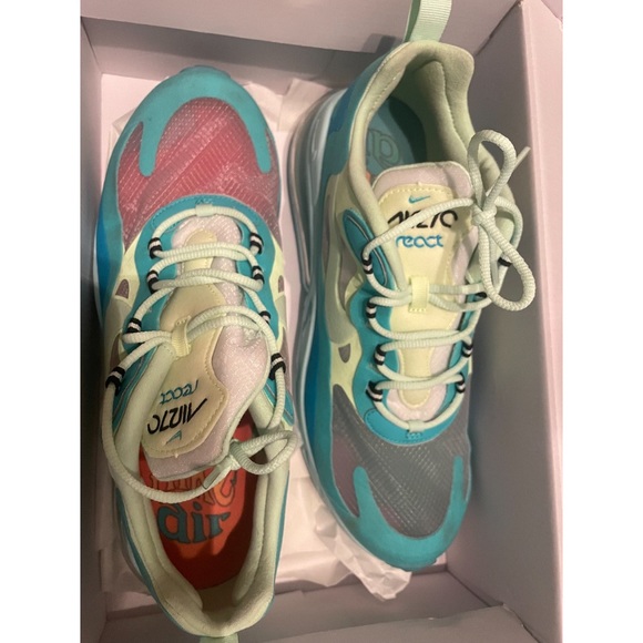 Nike react 270 Hyper Jade / Frosted Spruce - Picture 3 of 5